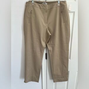 Women's Talbots Outlet Heritage Tan Ankle Pants 16W